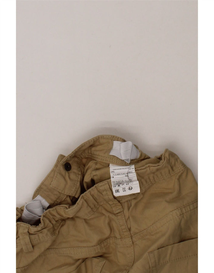 BENETTON Boys Casual Shorts 11-12 Years W26 Brown Vintage Benetton and Second-Hand Benetton from Messina Hembry 