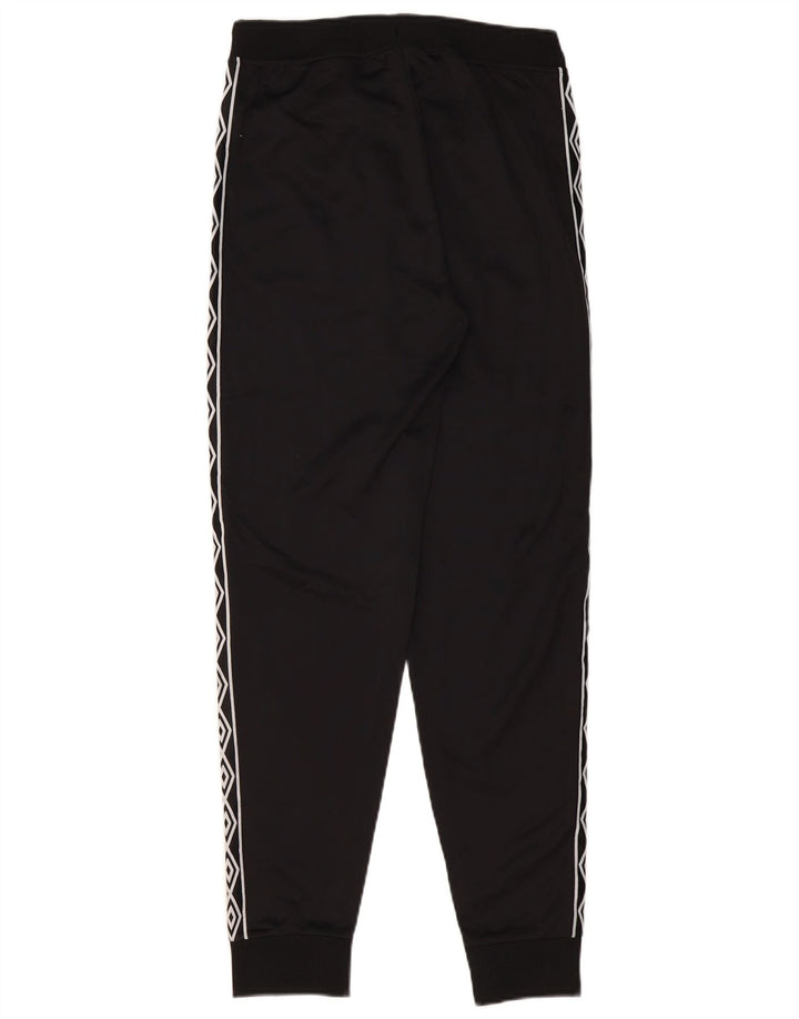 Umbro Herren-Trainingsanzug mit Grafik, Jogginghose, Größe S, Schwarz, Polyester