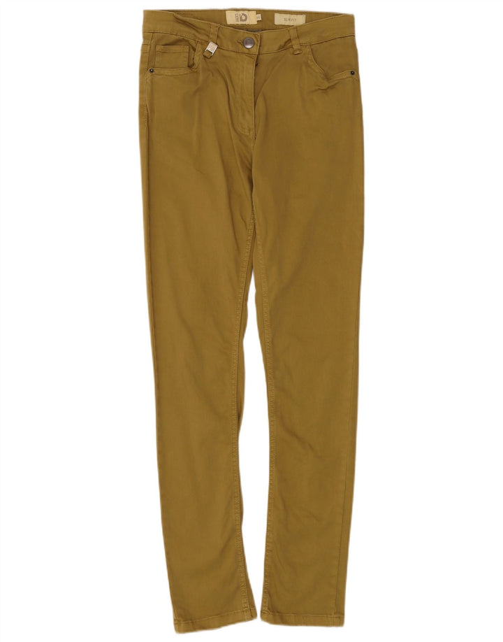DACK'S Damen Slim Freizeithose IT 44 Medium W30 L30 Khaki Baumwolle