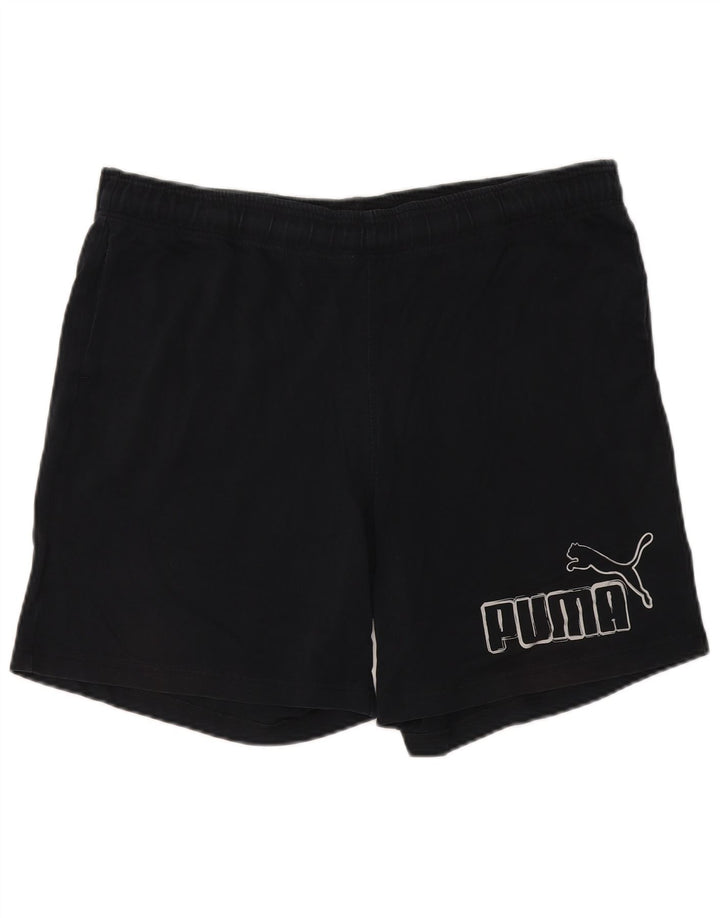 Puma Herren Graphic Sport Shorts XL Schwarz Polyester