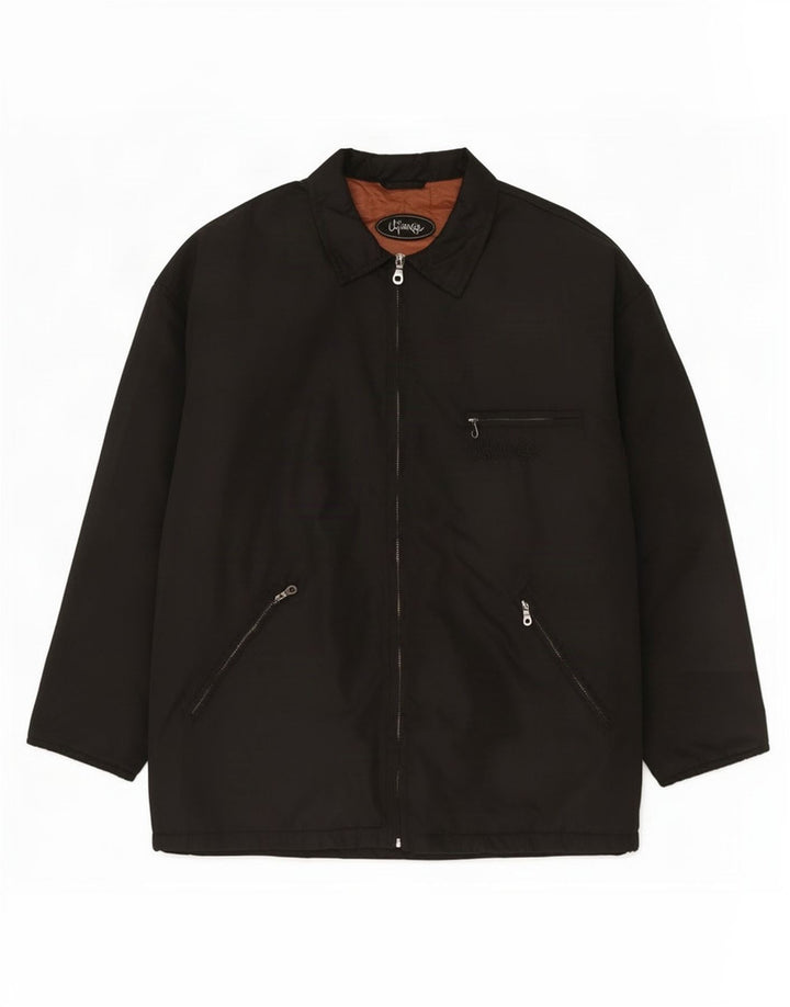 Chiemsee Herren Husky Utility Jacke UK 42 XL Schwarz Polyamid