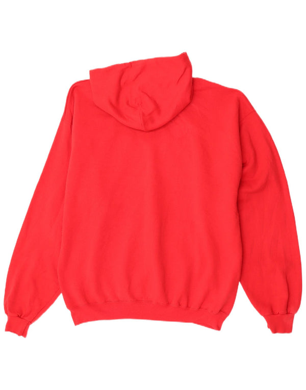 Champion Herren Kapuzenpullover XL aus roter Baumwolle