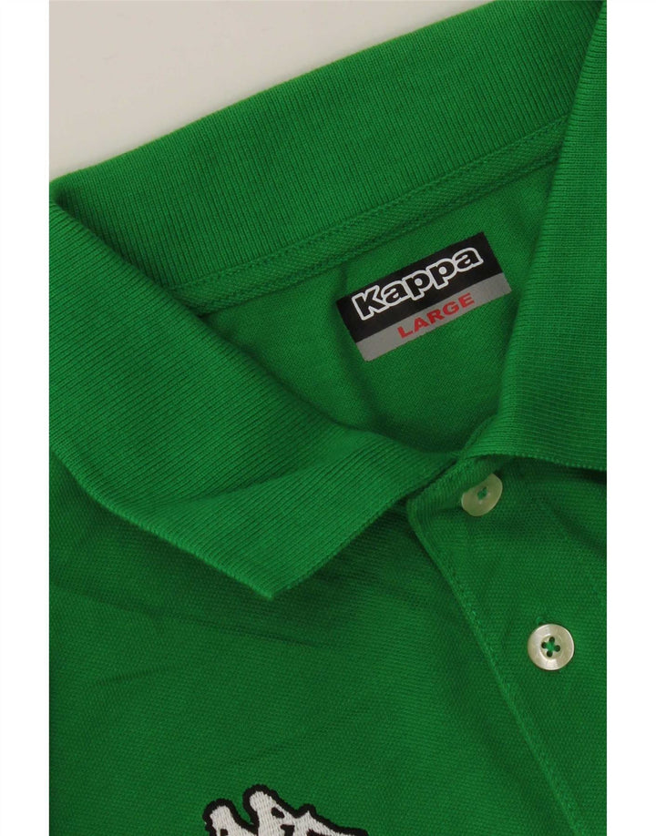 Kappa Herren Poloshirt Large Grün