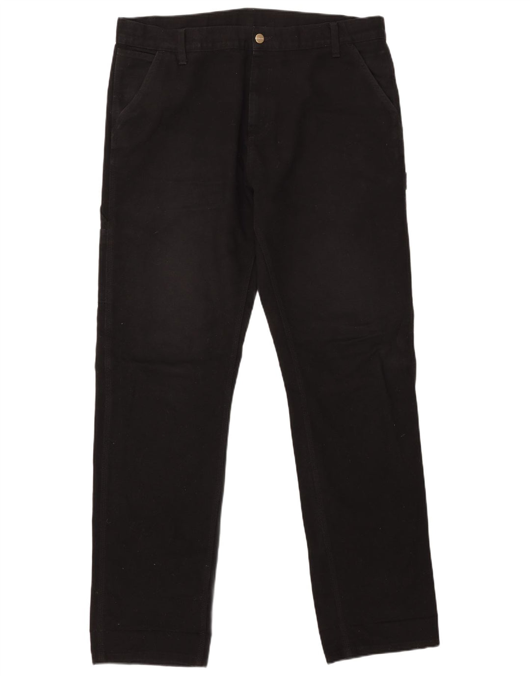 CARHARTT Gerade Herren-Cargohose W36 L34 Schwarz Polyester