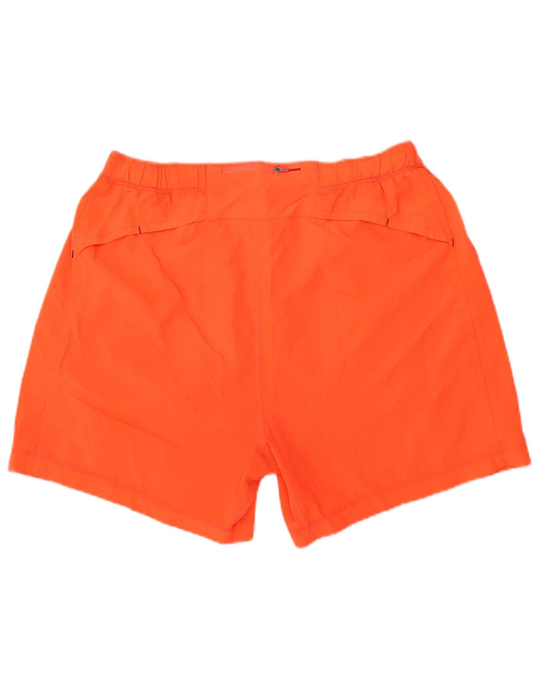 FILA Herren-Sportshorts, groß, orangefarbenes Polyester