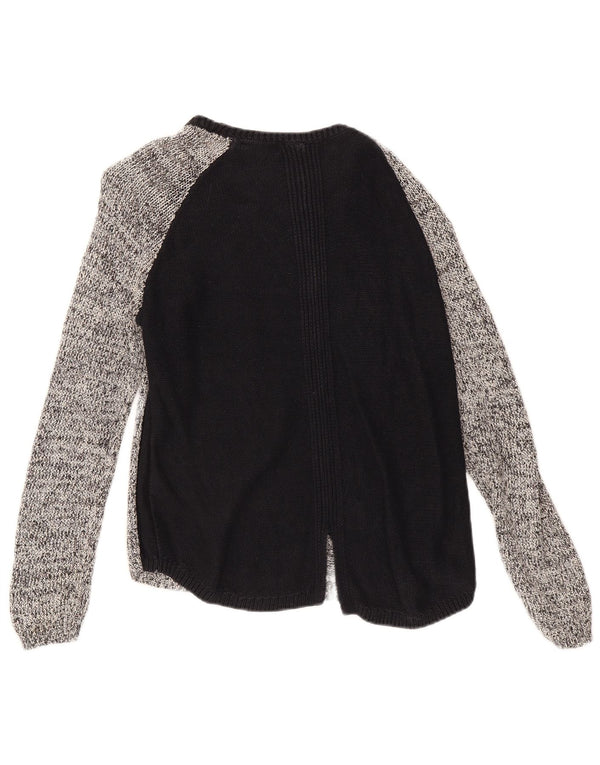 Marks & Spencer Damen-Pullover mit U-Boot-Ausschnitt, Gr. 12, mittelschwarz