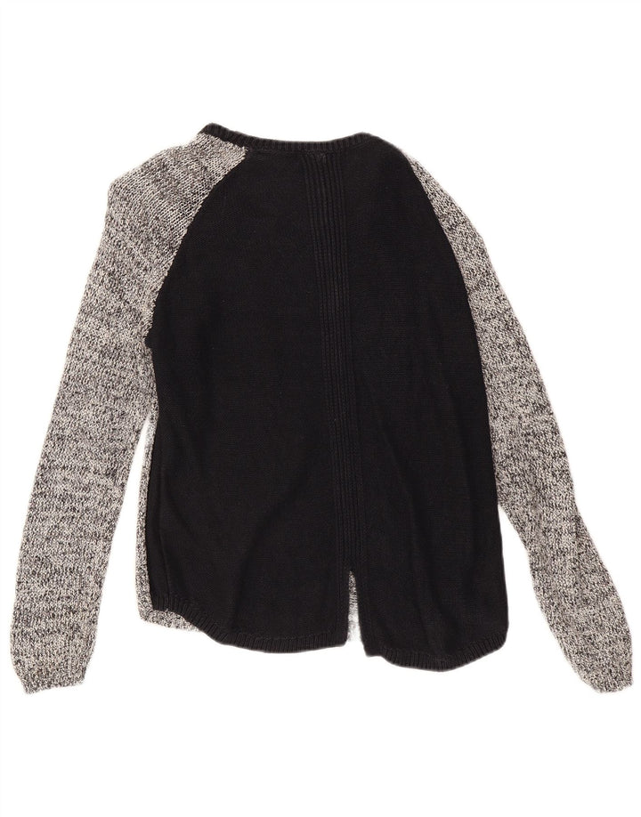 Marks & Spencer Damen-Pullover mit U-Boot-Ausschnitt, Gr. 12, mittelschwarz