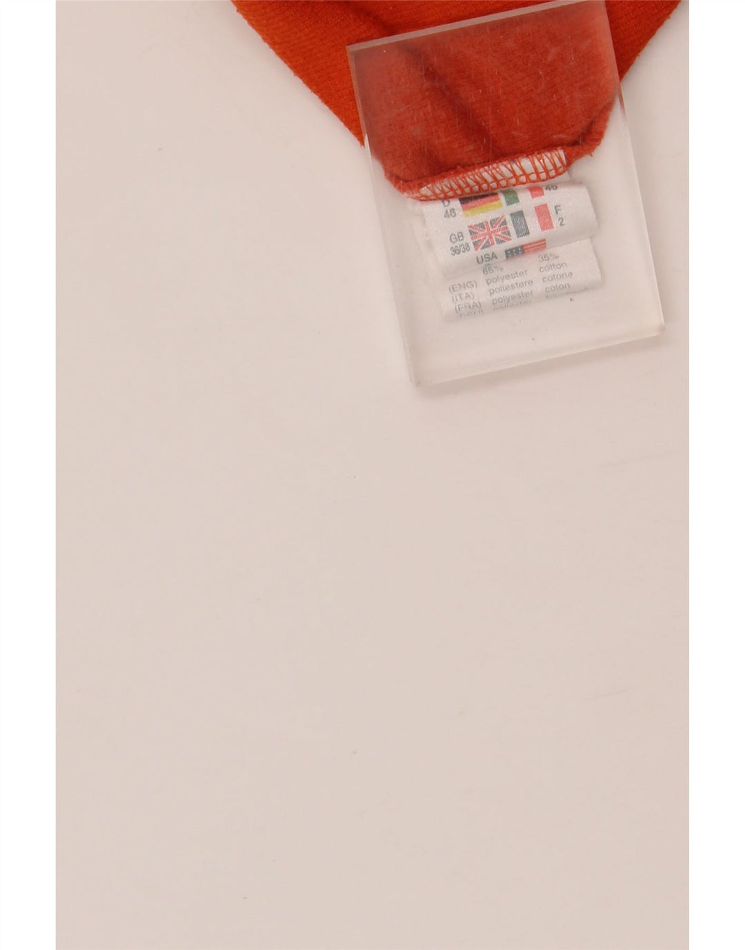 LOTTO Herren-Poloshirt UK 36/38 Small Weiß Colourblock Polyester