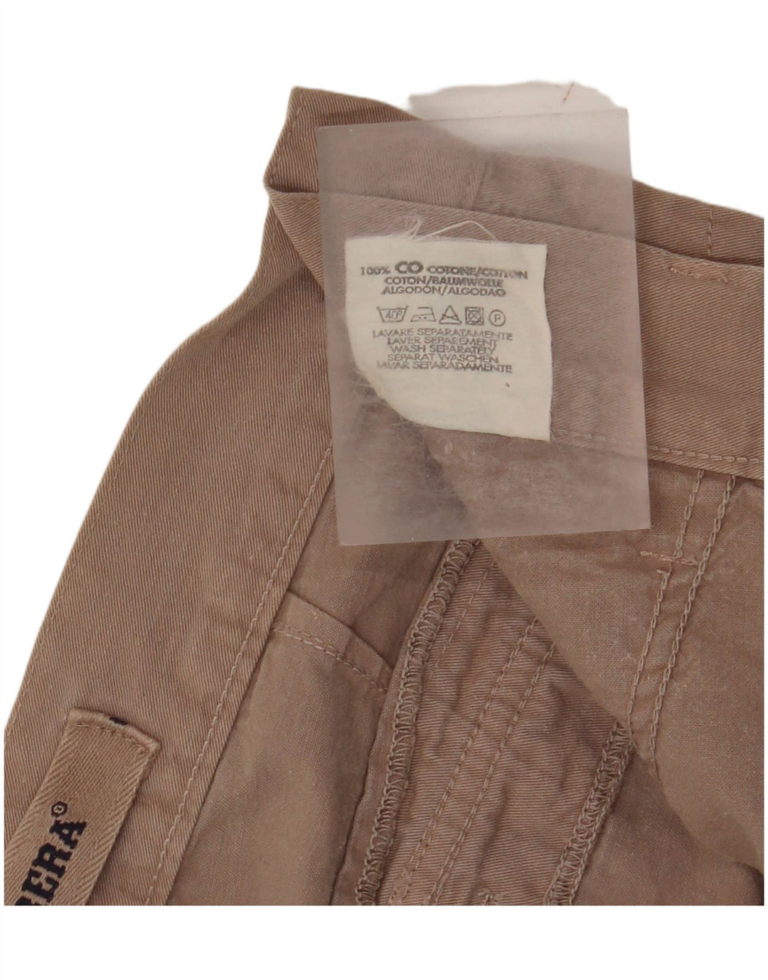 Carrera Herren gerade Cargohose IT 48 Medium W30 L34 Beige Baumwolle