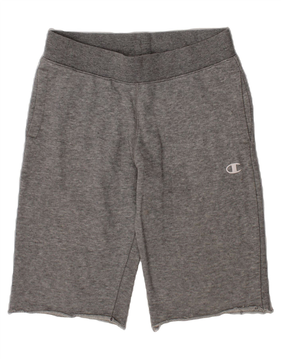 CHAMPION Boys Sport Shorts 7-8 Years Small Grey Vintage Champion and Second-Hand Champion from Messina Hembry 