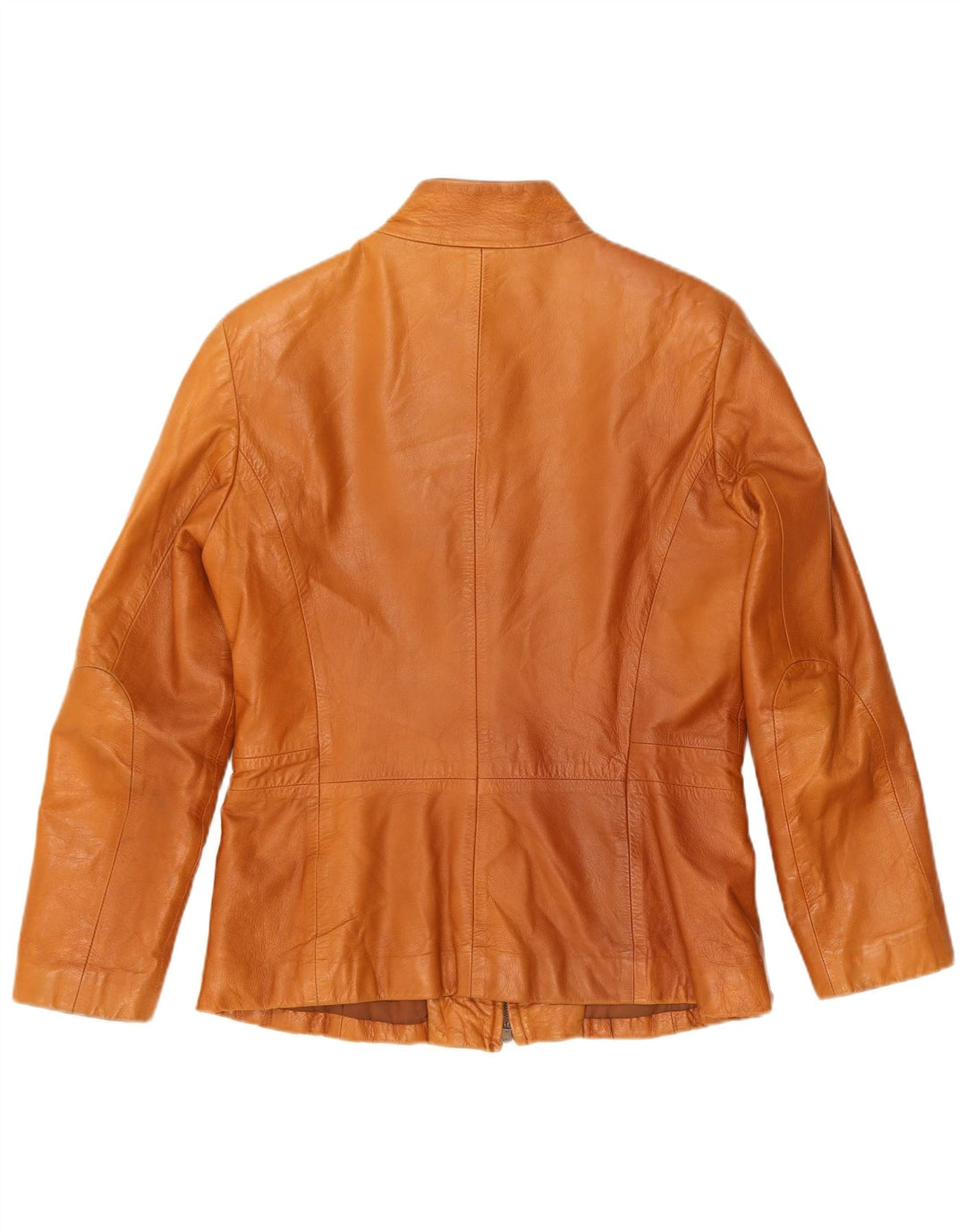 Martin Eden Damen Lederjacke IT 44 Mittelbraunes Leder
