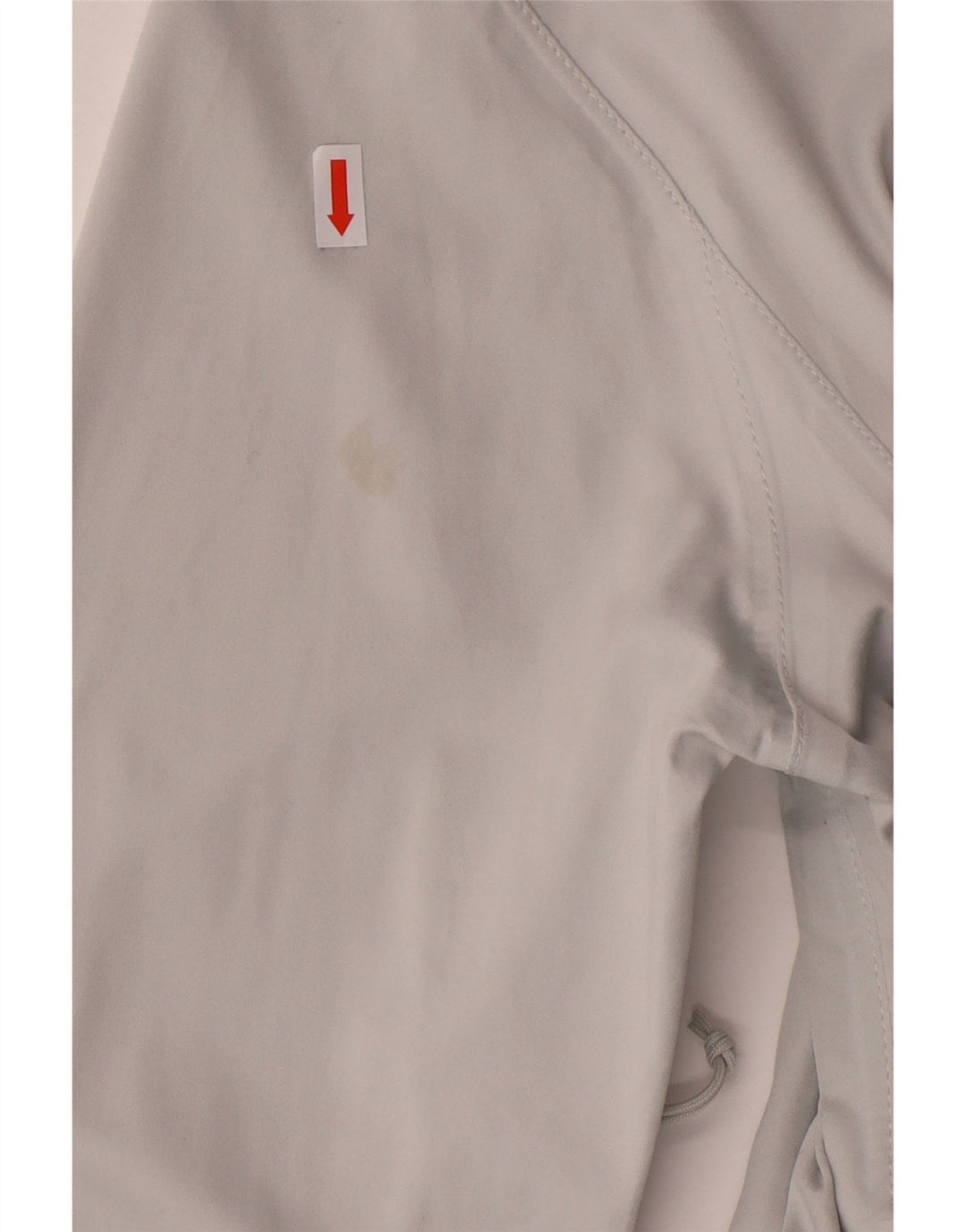 THE NORTH FACE Damen-Regenjacke mit Kapuze, UK 14, Größe L, Grau, Polyester