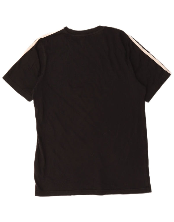 Adidas T-Shirt für Jungen, 15–16 Jahre, schwarze Baumwolle