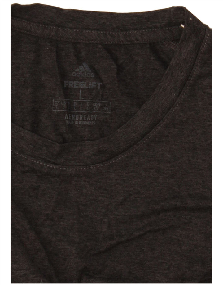 Adidas Herren Aeroready Graphic T-Shirt Top Large Grau