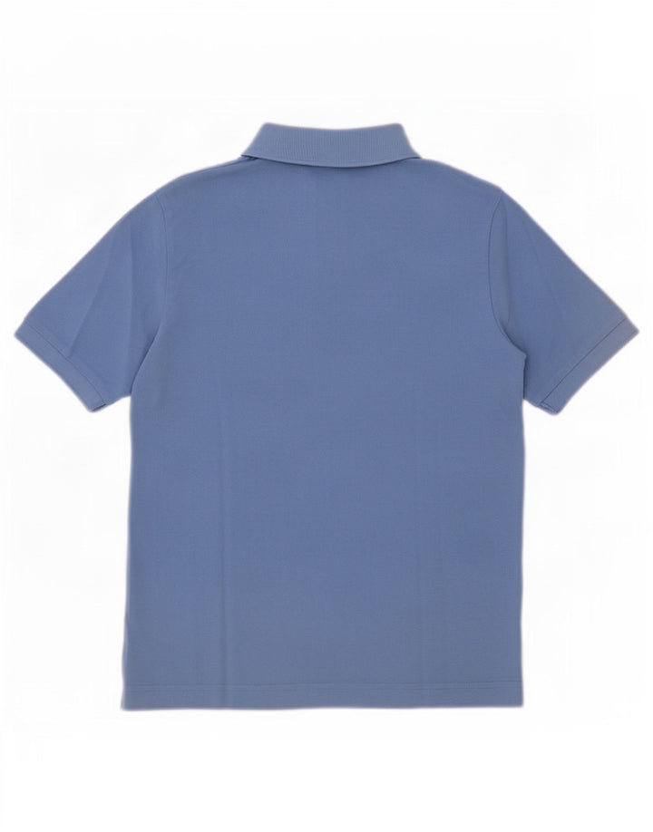 Kappa Herren-Poloshirt, kleine blaue Baumwolle