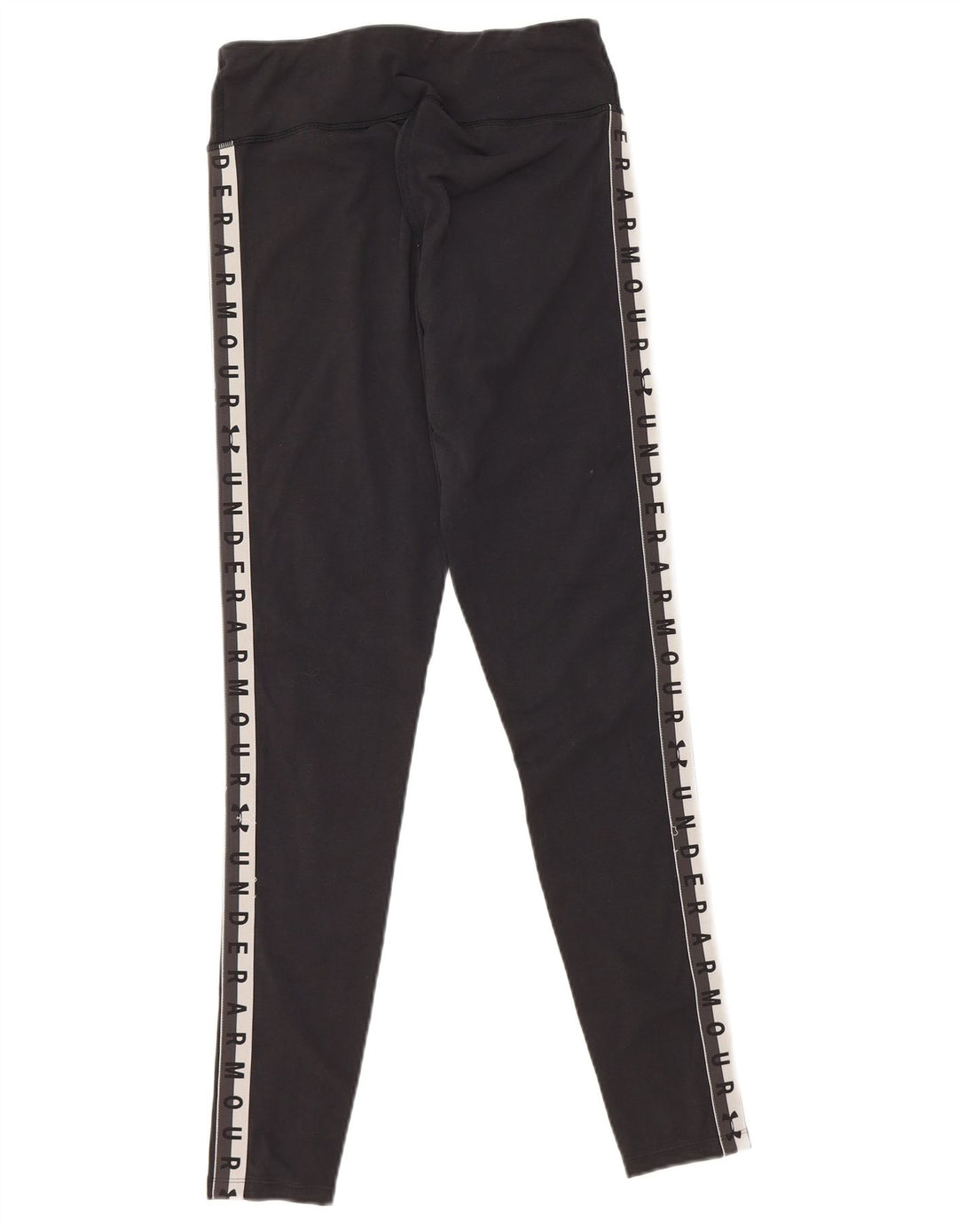 UNDER ARMOUR Damen Heat Gear Graphic Leggings UK 10 Small Schwarz