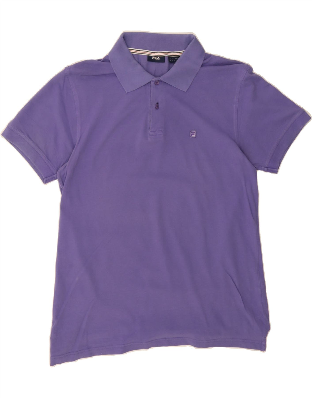 FILA Mens Polo Shirt Large Purple Cotton Vintage Fila and Second-Hand Fila from Messina Hembry 
