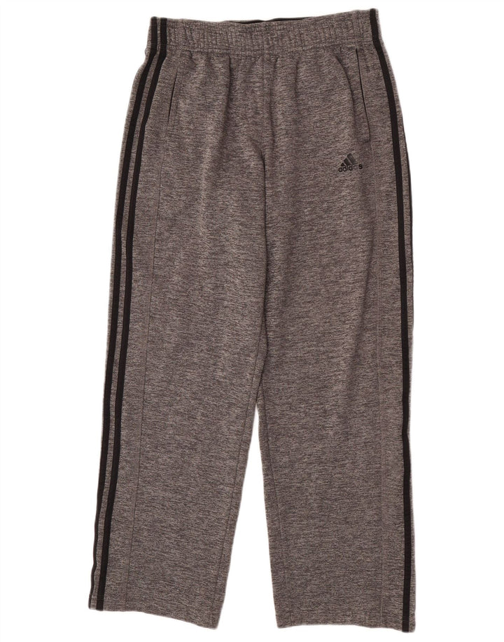 Adidas Herren Climawarm Trainingshose Mittelgrau geflecktes Polyester