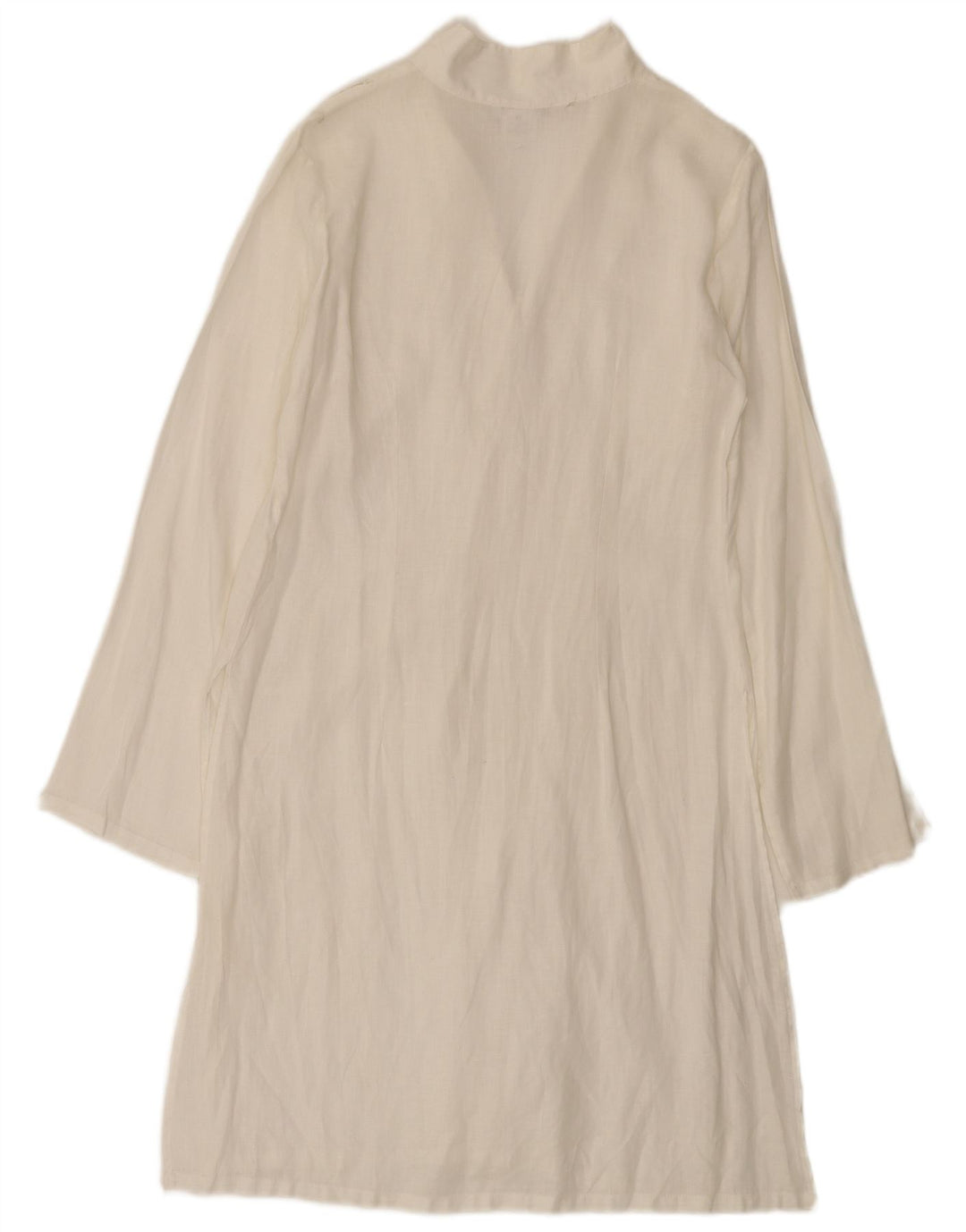 Naracamicie Damen Hemdkleid UK 12 Mittelweiß