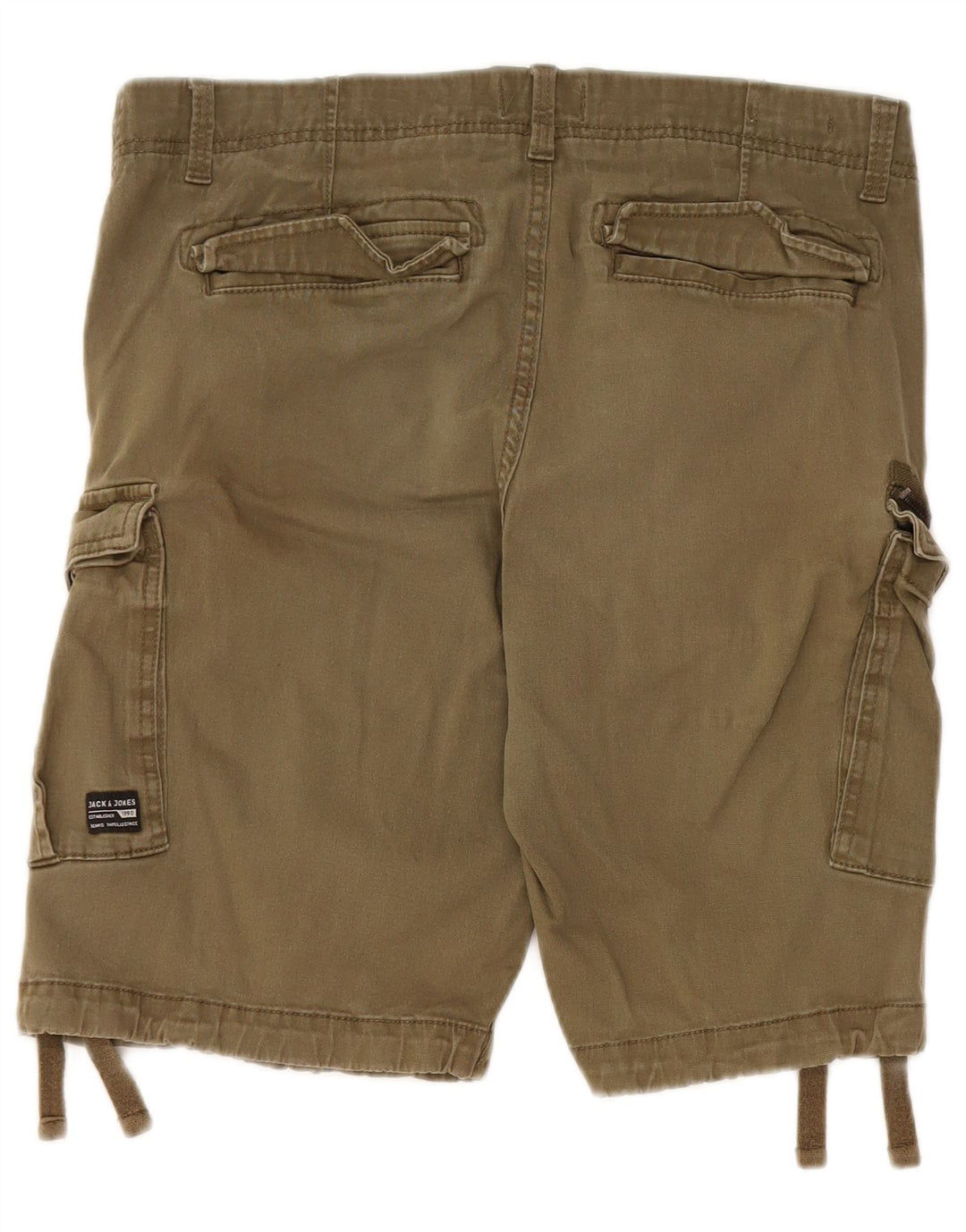 Jack & Jones Herren Cargo-Shorts, Größe L, W34, Khaki, Baumwolle