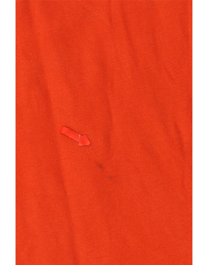 Fila Herren Poloshirt Große Orange Baumwolle