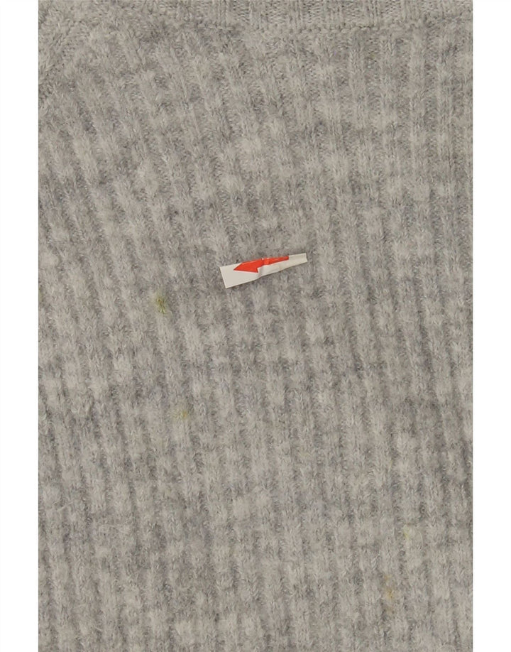 Marks & Spencer Rollkragenpullover für Damen, UK 14, mittelgraues Acryl