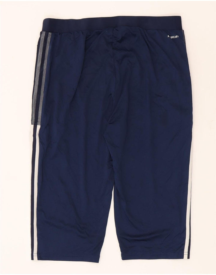 Adidas Herren Aeroready Bermuda Sport Shorts Large Marineblau Polyester