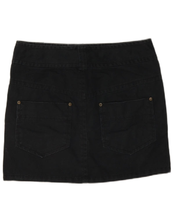 Benetton Damen-Mini-Cargorock W28 Mittelblau