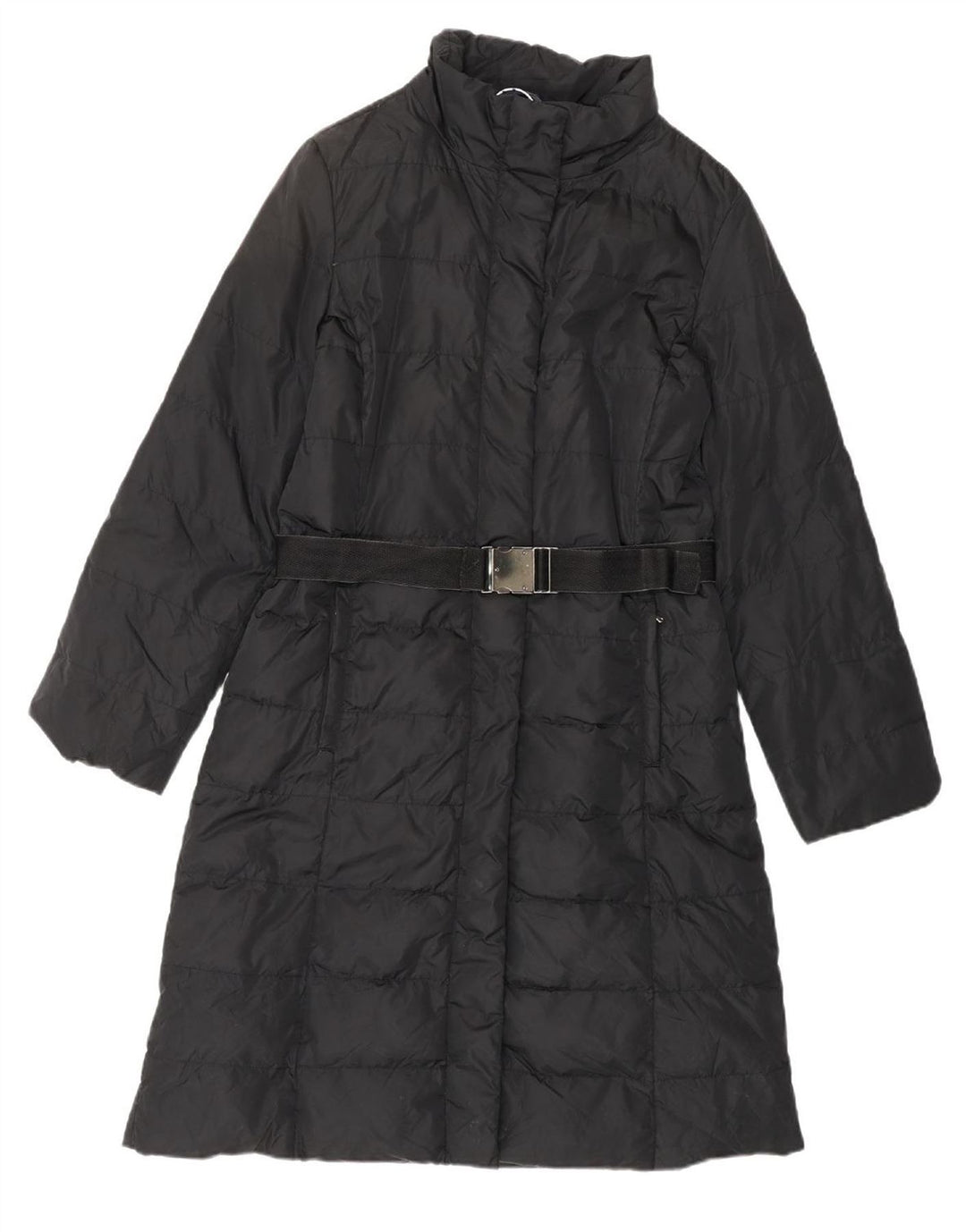 MARELLA Womens Loose Fit Padded Coat UK 10 Small Navy Blue