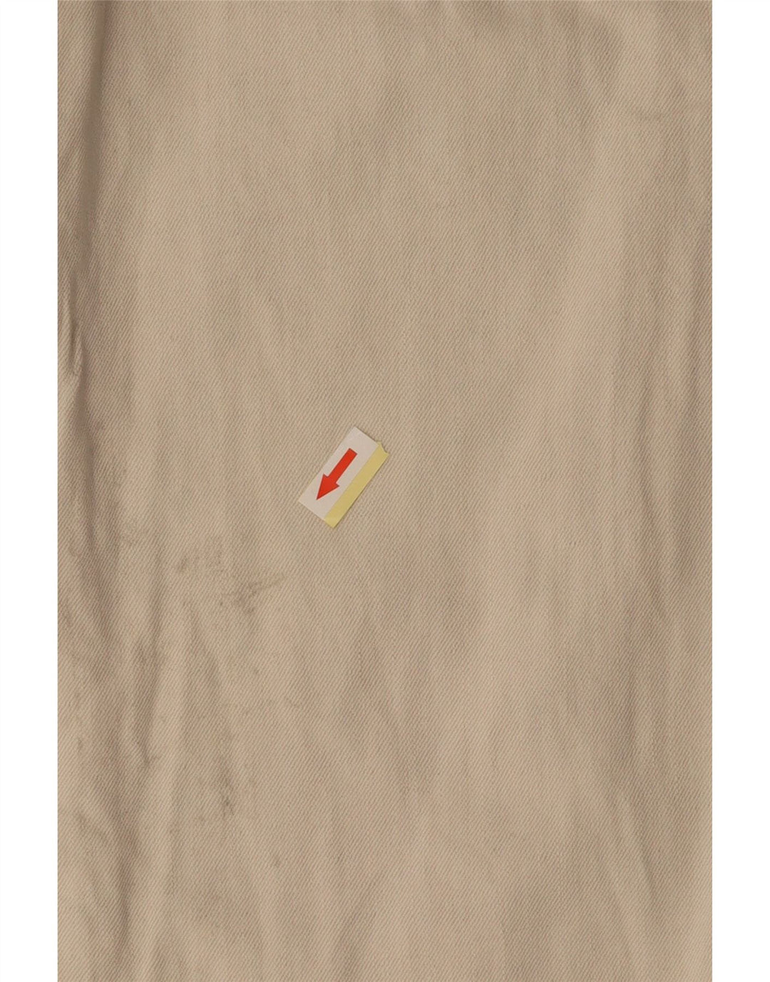 ZARA Damen Hose mit hoher Taille, lockere Passform, kurz geschnitten, EU 36, XS, W26, L25, Beige