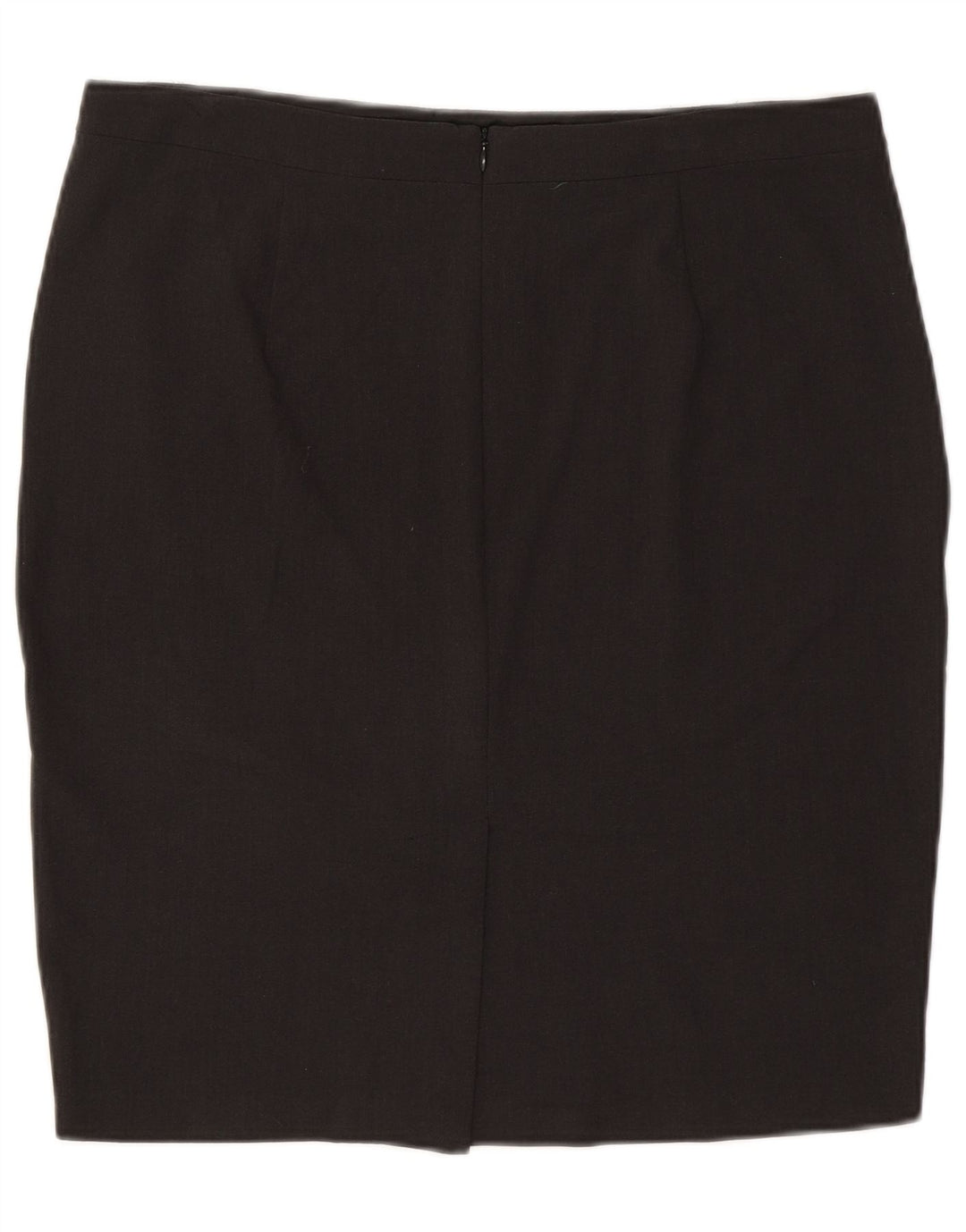 Marks & Spencer Damen Bleistiftrock UK 16 Large W34 Grau Polyester