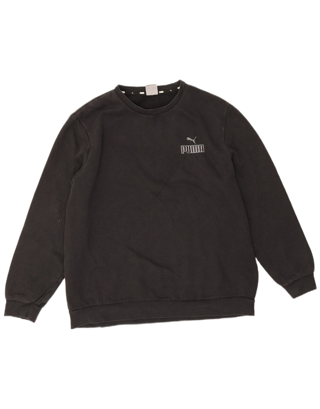 Puma Herren Sweatshirt Pullover XL Schwarz Baumwolle