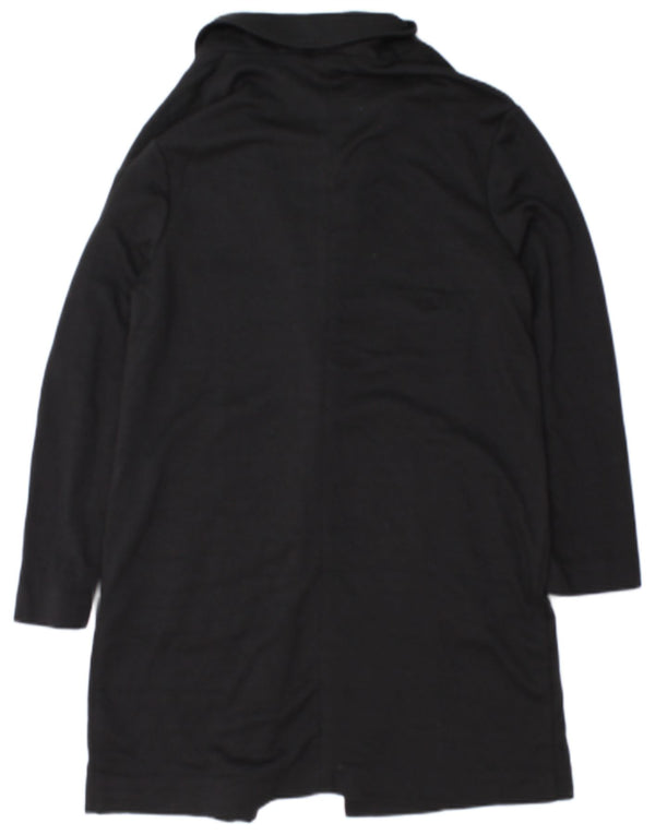 Marks & Spencer Damen Übergroßer Mantel UK 10 Small Grau Polyester