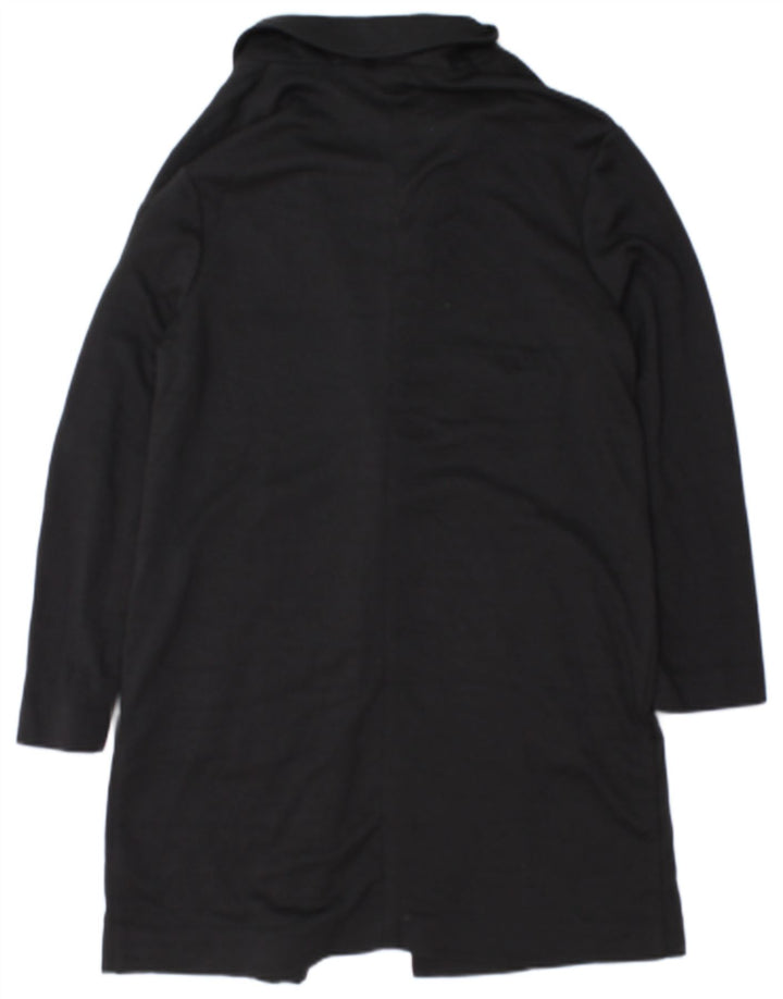 Marks & Spencer Damen Übergroßer Mantel UK 10 Small Grau Polyester