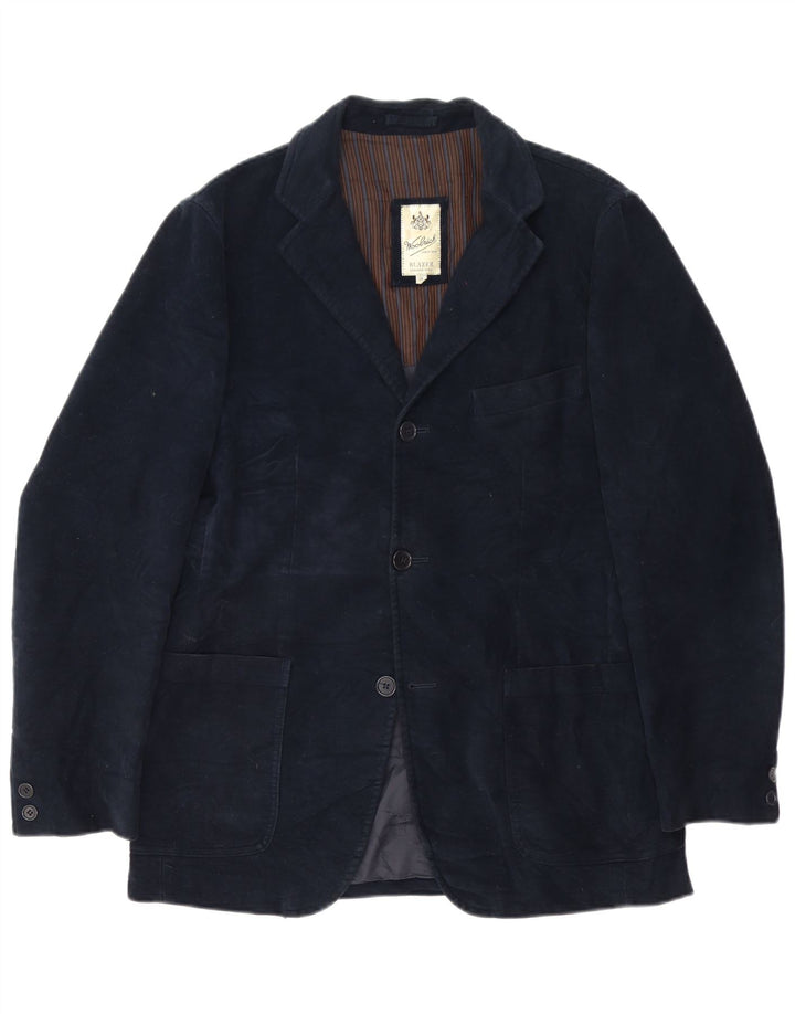 Woolrich Herren-Blazer mit 3 Knöpfen, UK 38, mittelmarineblau, klassisch