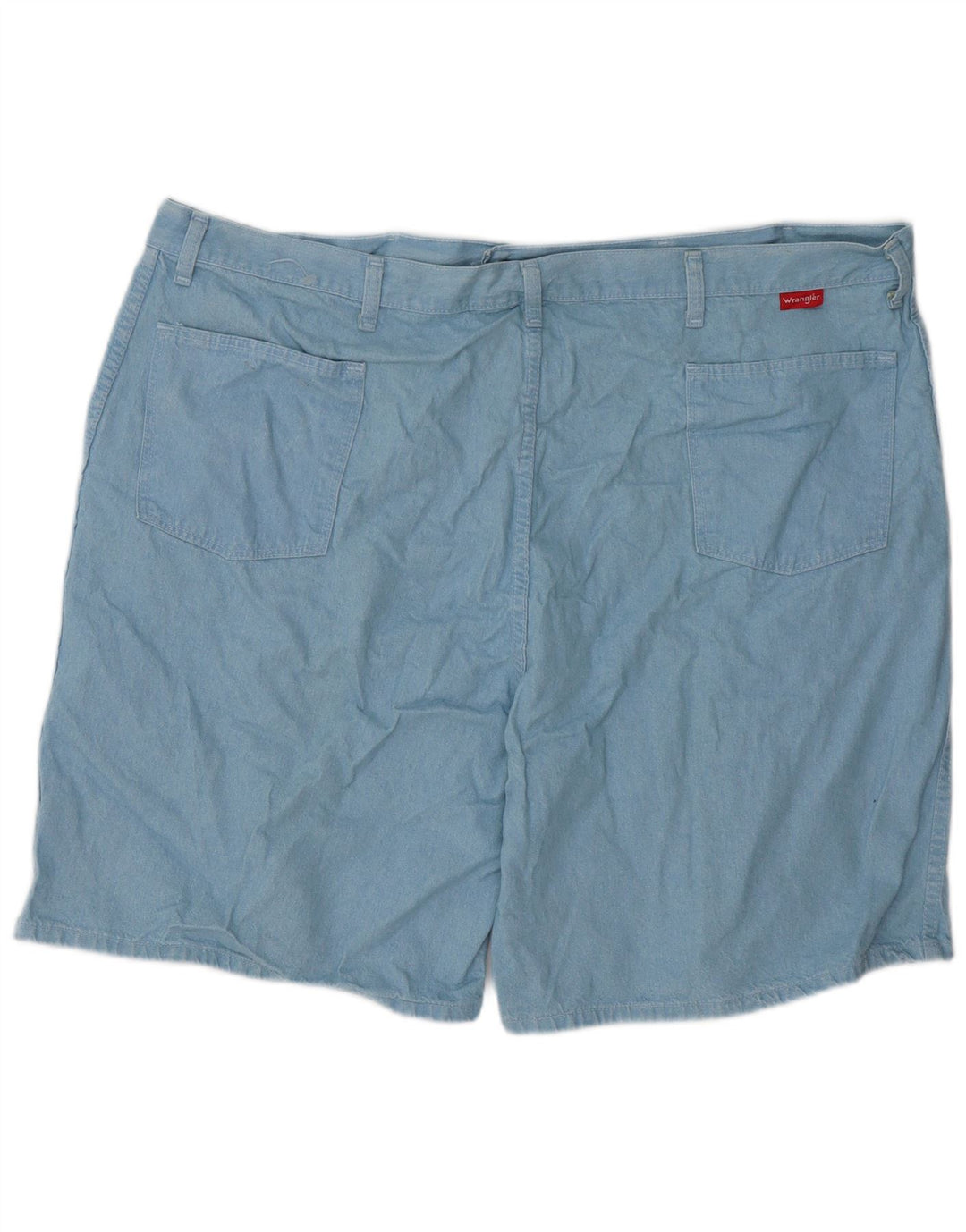 WRANGLER Herren Chino-Shorts W46 3XL Blaue Baumwolle