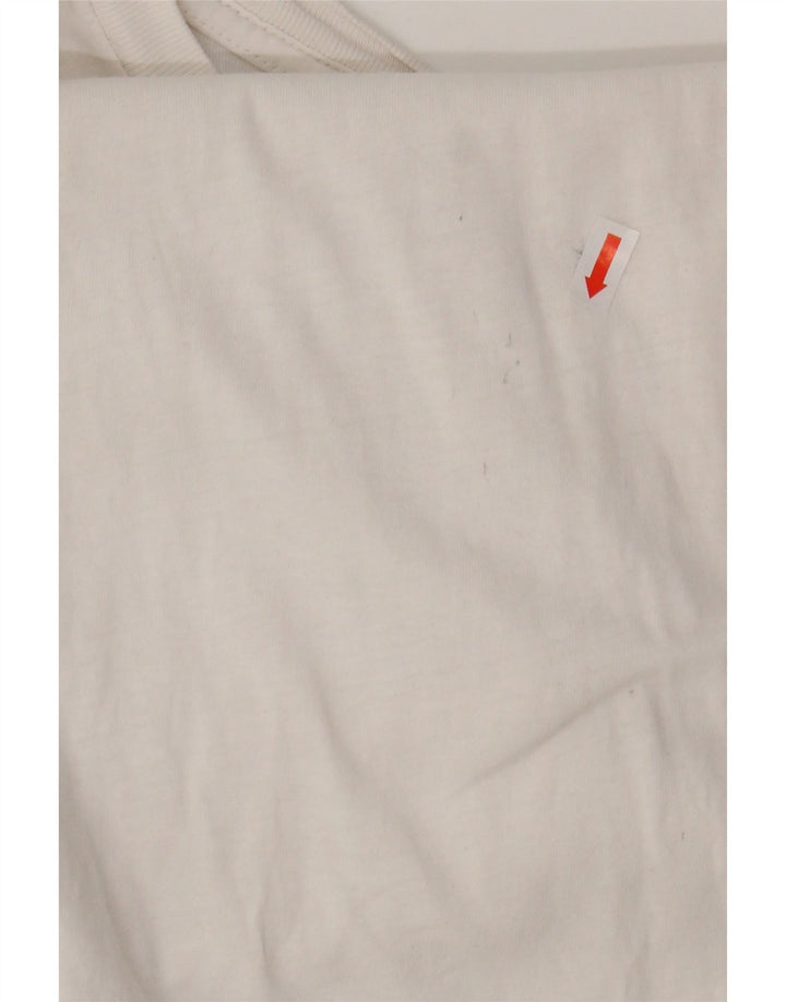 ADIDAS Mens T-Shirt Top XL White Cotton