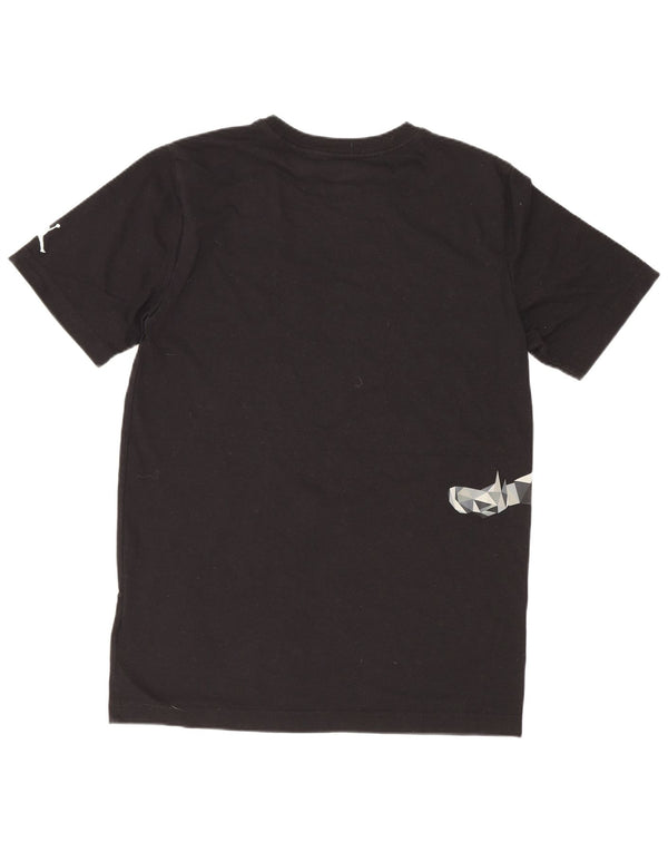 Jordan T-Shirt mit Grafik für Jungen, 13–14 Jahre, XL, schwarze Baumwolle
