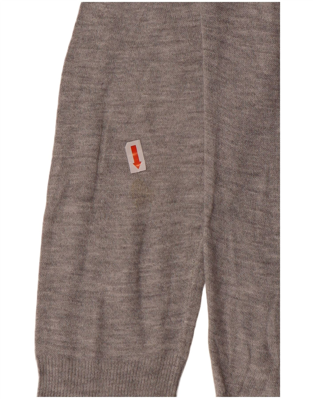 Zara Damen-Pullover mit U-Boot-Ausschnitt, Gr. 14, Mittelgrau