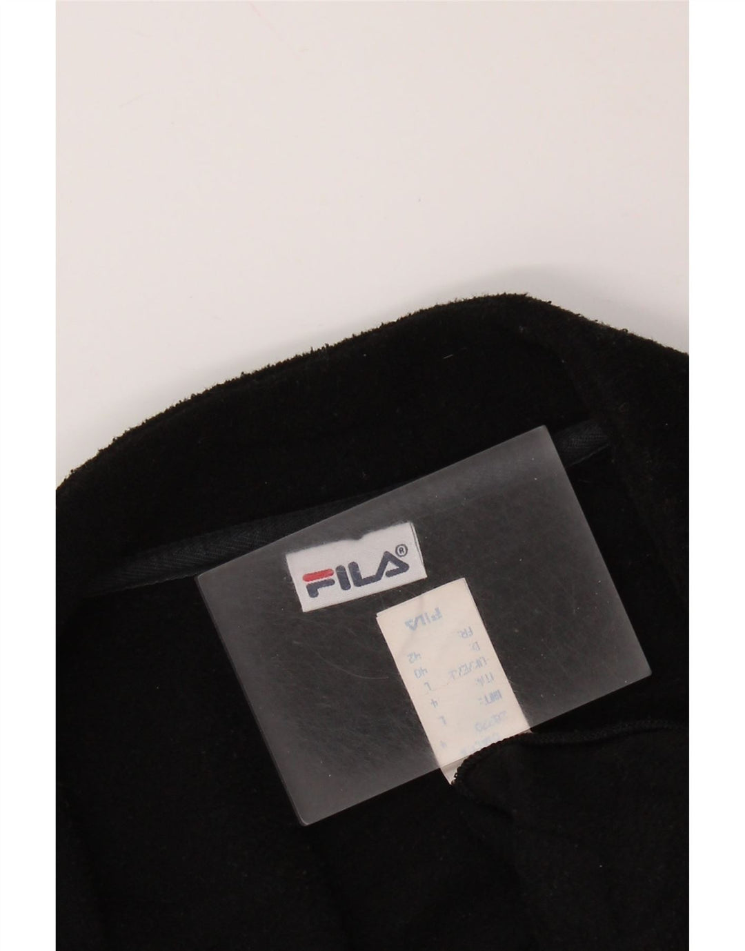 Fila Damen Fleecejacke UK 16 Large Schwarz Polyester