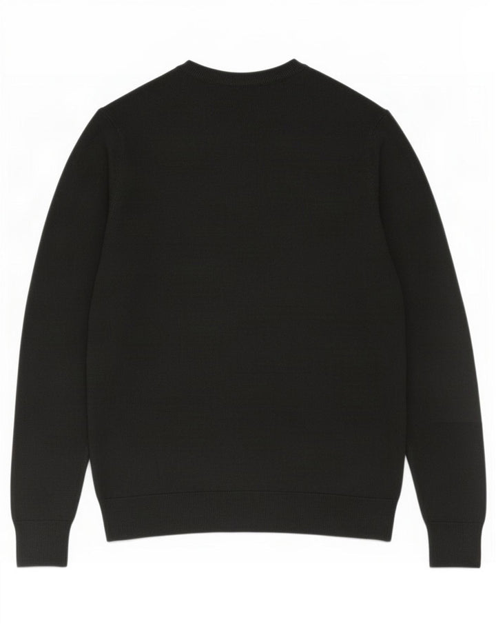 Marks & Spencer Herren-Pullover mit V-Ausschnitt, XL, Schwarz