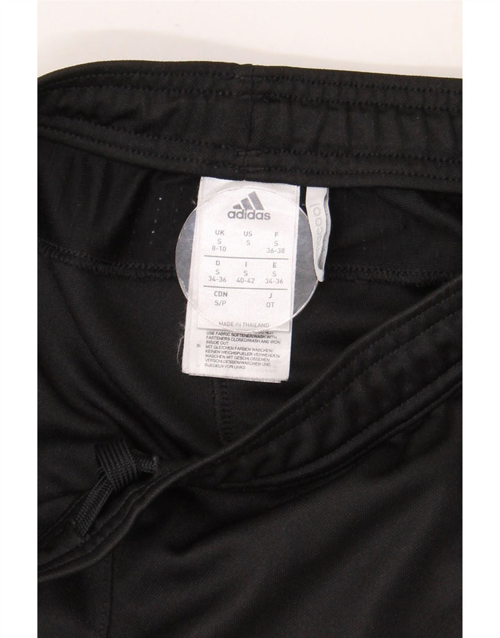 Adidas Damen Climacool Trainingshose UK 8/10 Small Schwarz Polyester