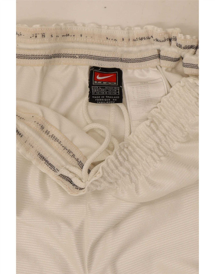 Nike Herren Sportshorts UK 42/44 Large Weiß Polyester