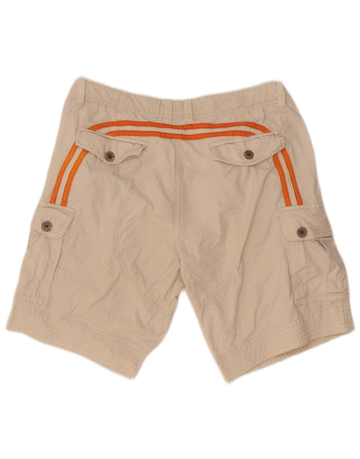 Sundek Herren Cargo-Shorts W32 Mittelweiße Baumwolle