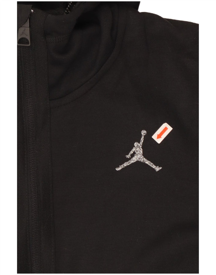 JORDAN Herren Dri Fit Zip Hoodie Pullover XS Schwarz Polyester