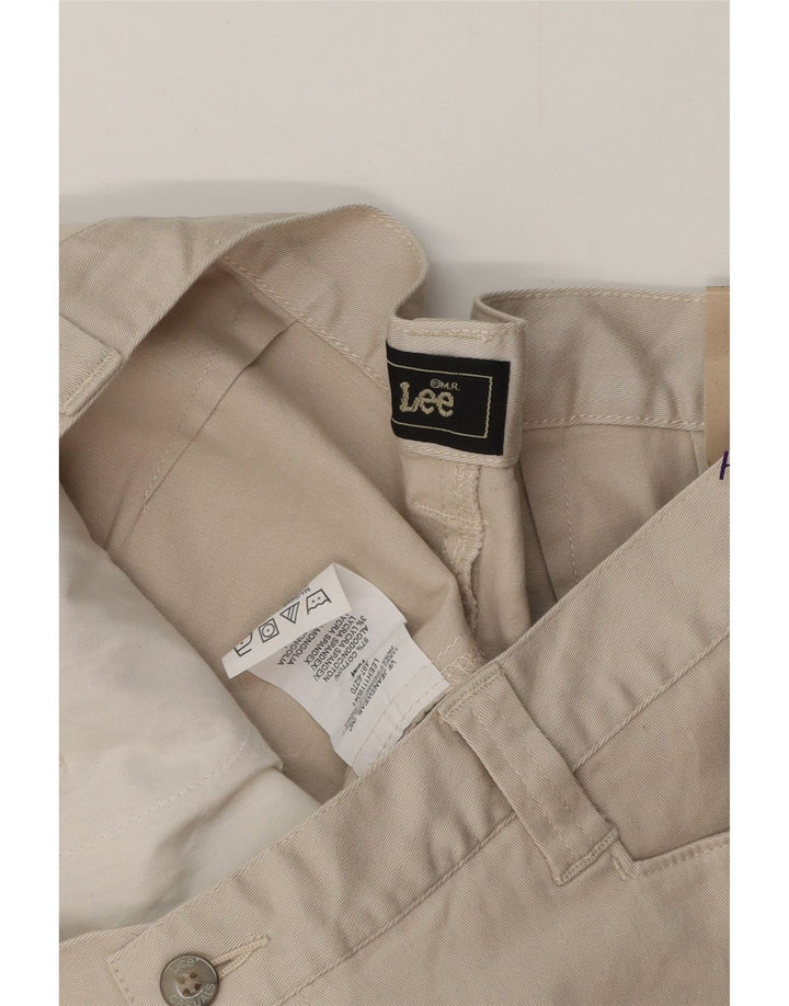 LEE Damen Freizeitshorts US 16 2XL W34 Graue Baumwolle
