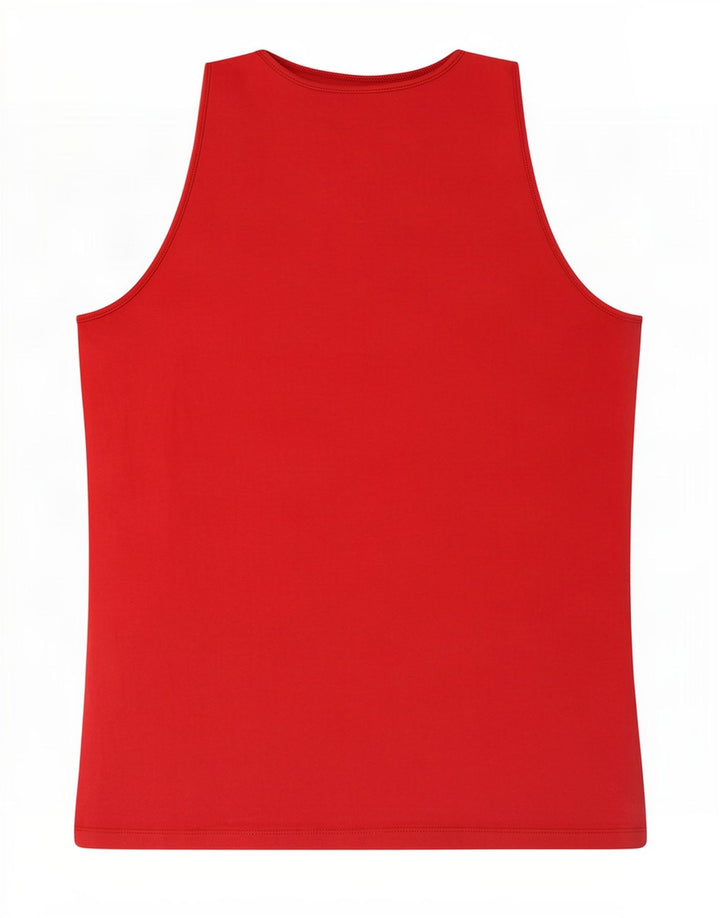 Dack's Damen-Weste-Top, UK 14, Größe L, rote Baumwolle
