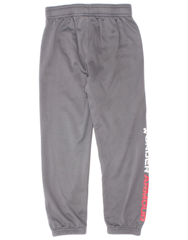Under Armour Jungen-Trainingshose mit grafischem Muster, Grau, 5–6 Jahre