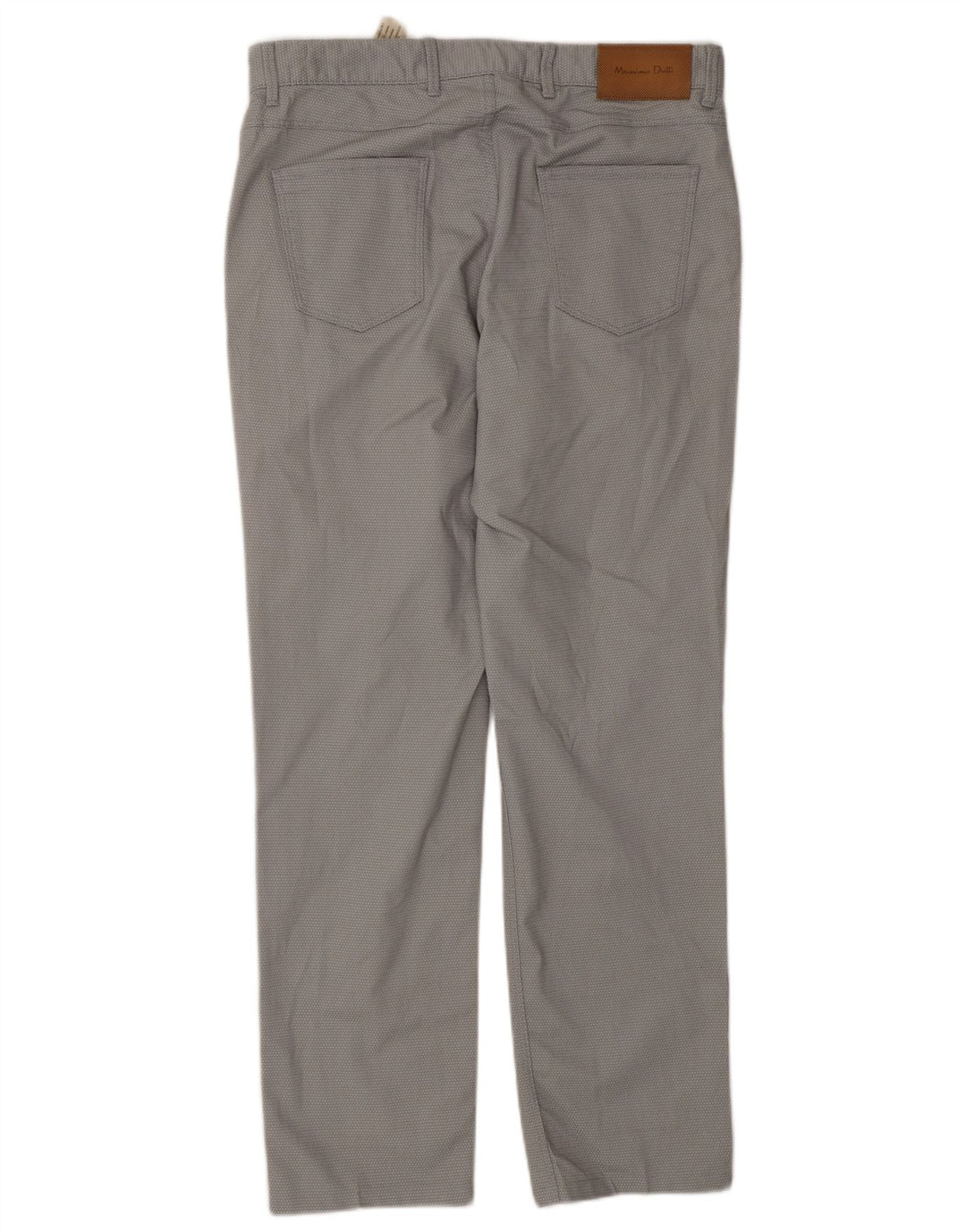 Massimo Dutti Herren Chinohose EU 40 Medium W31 L30 Grau gefleckt