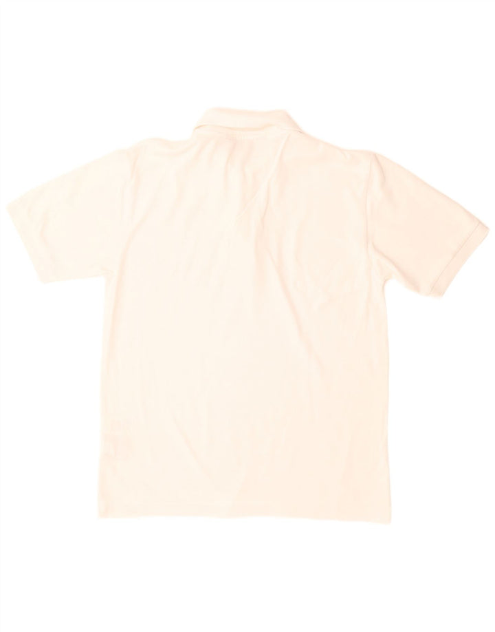 Kappa Herren-Poloshirt aus mittelweißer Baumwolle